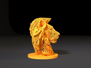 lion king simba 3D Baskı Modeli