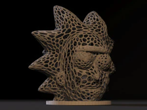 рик вороной 3D Принт Модель