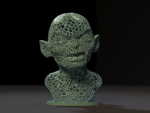 golum Modelo de Impressão 3D