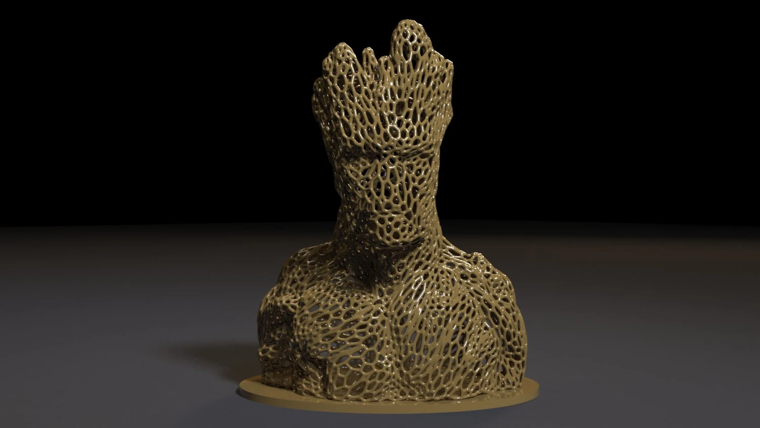 groot 3D Print Model .c4d .max .obj .3ds .fbx .stl .blend 