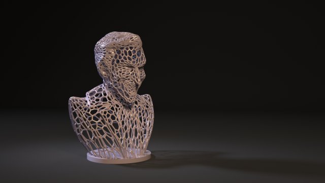 joker 3D Print Model .c4d .max .obj .3ds .fbx .stl .blend 