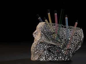 主催者の頭蓋骨 3Dプリントモデル