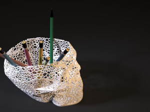 organizer skull 3D Принт Модель
