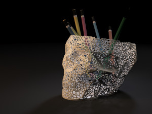 organizer skull 3D Принт Модель