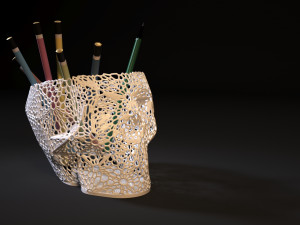 organizer skull 3D Принт Модель