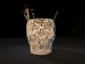 organizer skull 3D Print Model