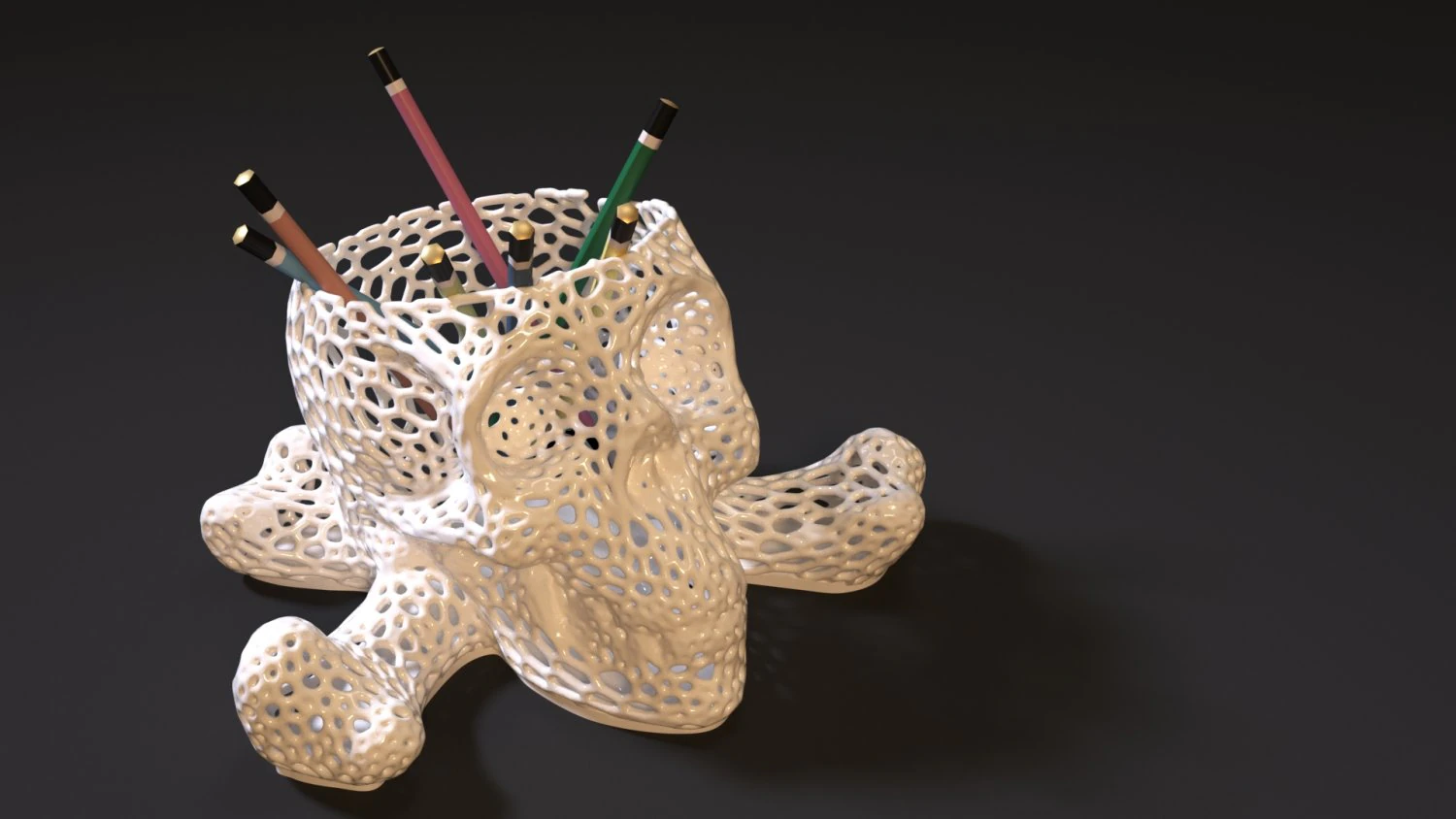 pirate skull 3D Print Model .c4d .max .obj .3ds .fbx .stl .blend 