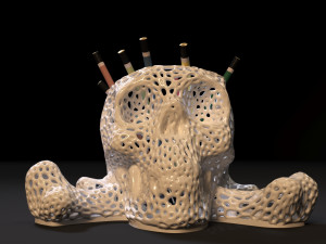 pirate skull 3D Print Model