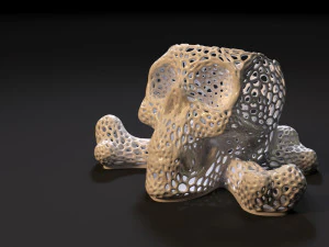 pirate skull 3D Print Model