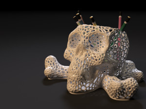 pirate skull 3D Print Model