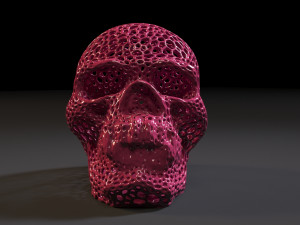 vampire skull 3D Print Model