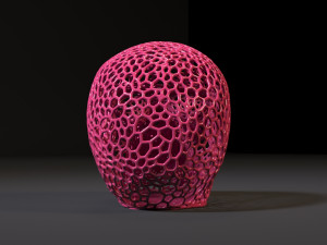 vampire skull 3D Print Model