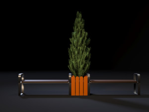 bench Model 3D