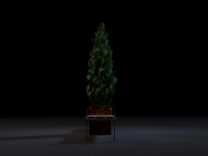 bench Model 3D