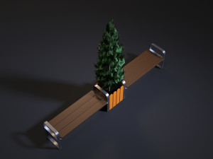 bench Model 3D