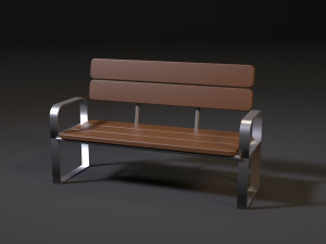 bench 3D Модель