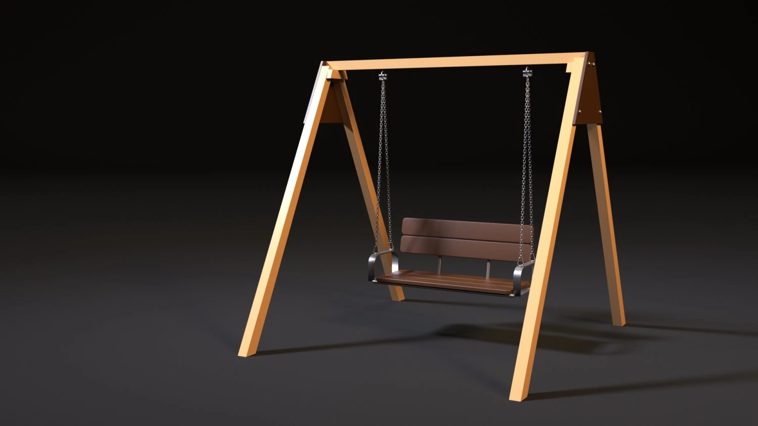 swing bench 3D Model .c4d .max .obj .3ds .fbx .stl .blend 