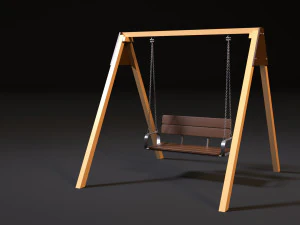 swing bench 3D Model
