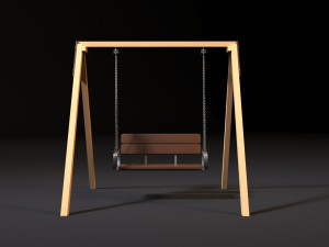 swing bench Modello 3D