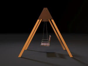 swing bench 3D Model