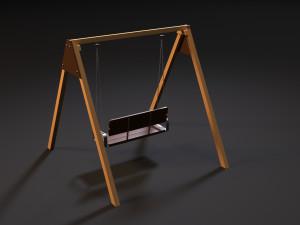 swing bench Modello 3D