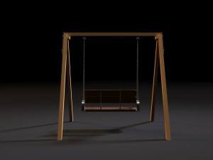 swing bench Modello 3D