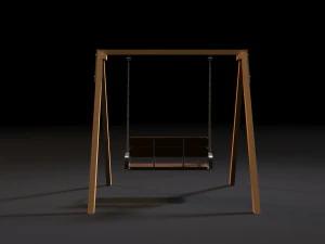 swing bench 3D Model