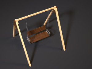 swing bench Modello 3D