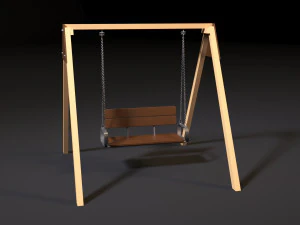 swing bench 3D Model