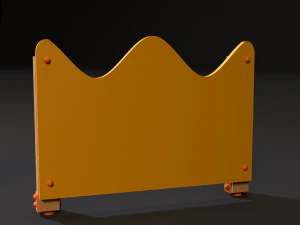playground fencing 3D Model