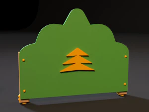 playground fencing 3D Model