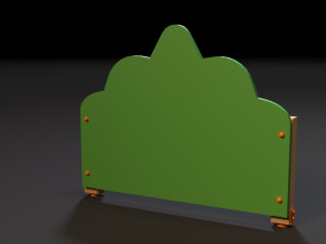 playground fencing 3D 모델