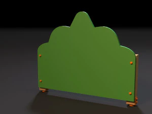 playground fencing 3D Model