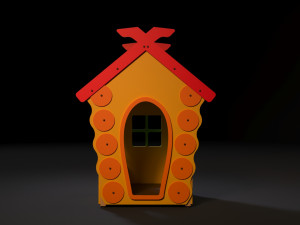 childrens game lodge 3D Model