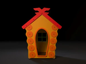 बच्चों का खेल लॉज 3D मॉडल