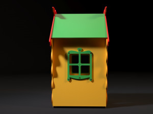 childrens game lodge 3D Model
