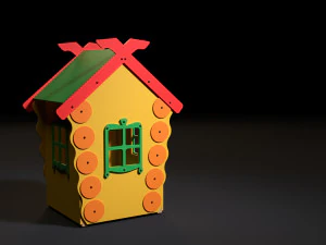 बच्चों का खेल लॉज 3D मॉडल