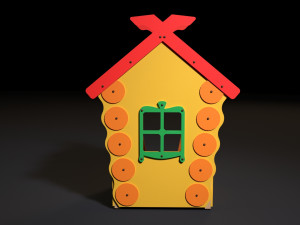 childrens game lodge 3D Model