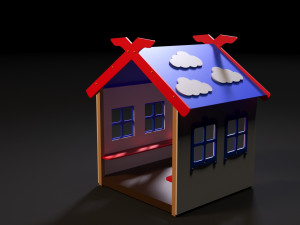 children playhouse Modello 3D