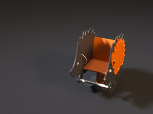 attraction rocking hedgehog Modelo 3D