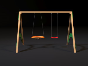 baby swing Modello 3D