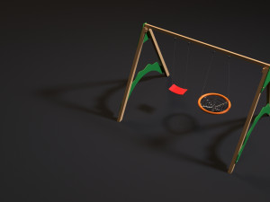 baby swing Modello 3D
