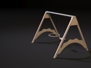 baby swing Modello 3D