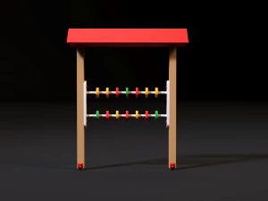 childrens abacus 3D Model