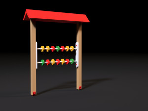 childrens abacus Modelo 3D