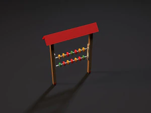 childrens abacus 3D Model