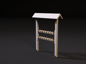 childrens abacus Modelo 3D