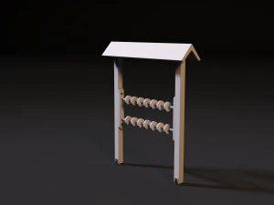 childrens abacus 3D Model