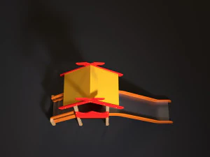 childrens slide 3D Model