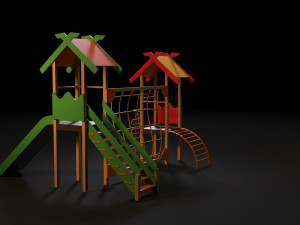 playground 3D 模型